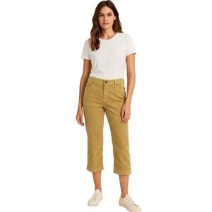 NICOLE by NICOLE MILLER Vintage Corduroy Crop Cuffed Pants
